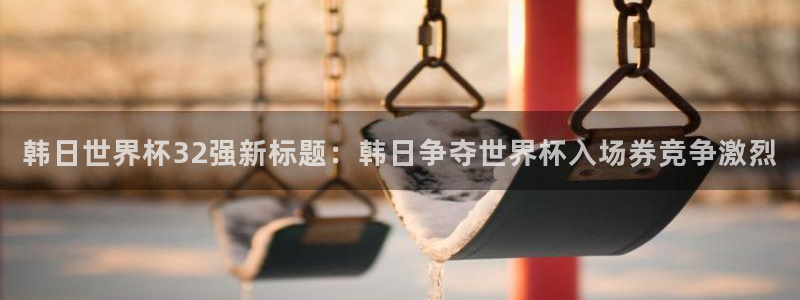 世界杯2026预选赛:韩日世界杯32强新标题:韩日争夺世界杯入场券竞争激烈